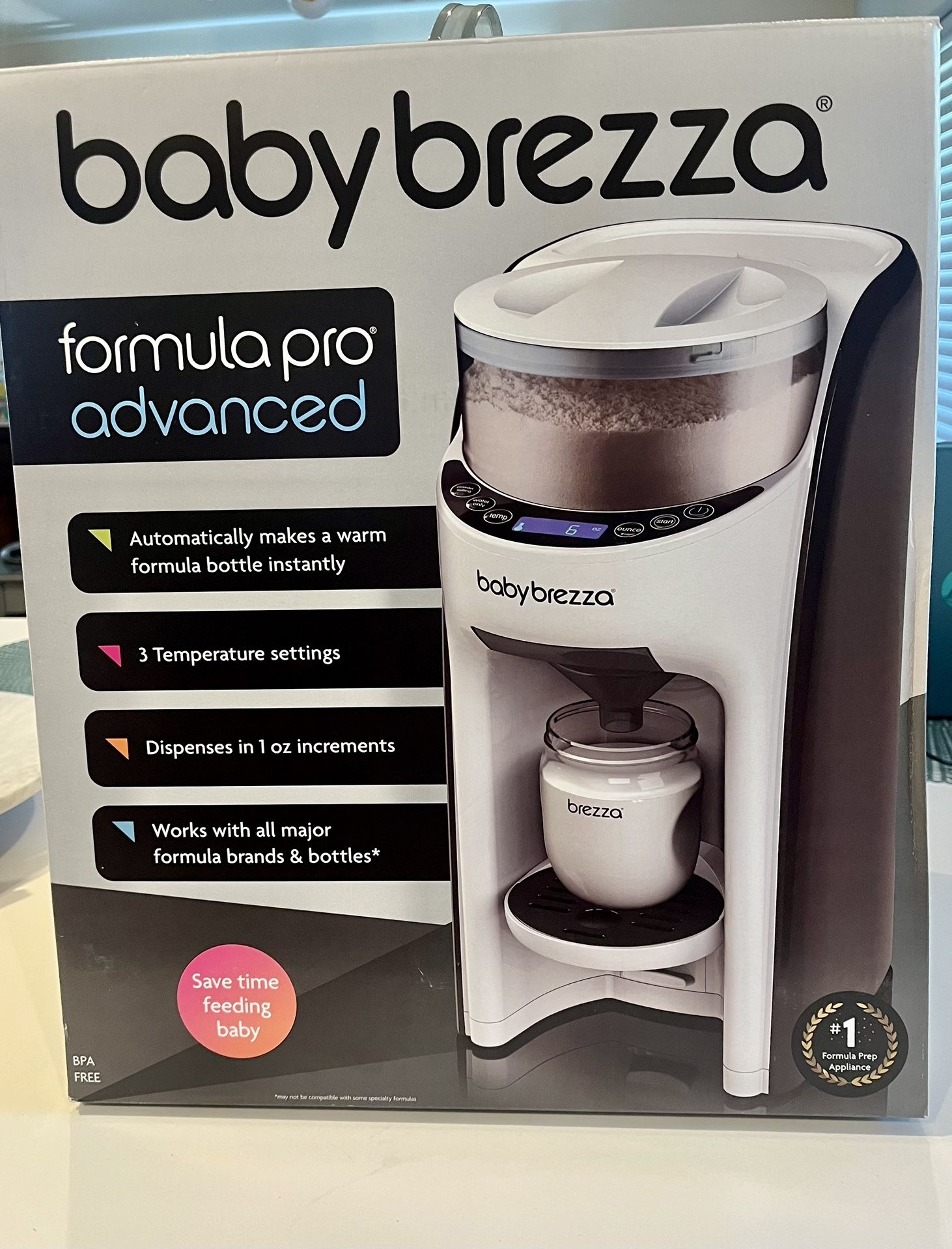 NEW Baby Brezza Formula Pro Advanced