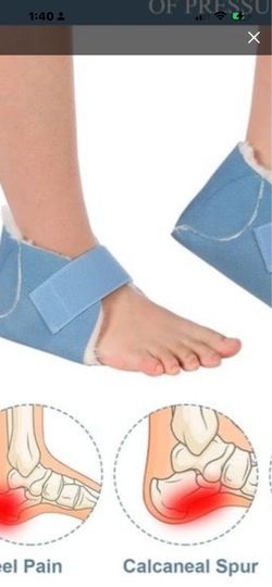 protectores de talón para úlceras por presión, almohadillas de talón de piel de oveja, almohadillas suaves con correa de seguridad para proteger los p