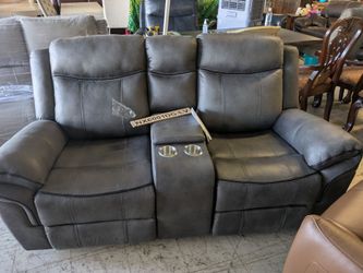 Brand New Floor Sample Loveseat Recliner