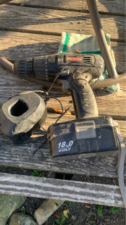Battery Craftsman drill
