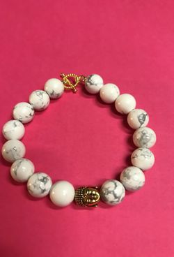 White turquoise bracelet
