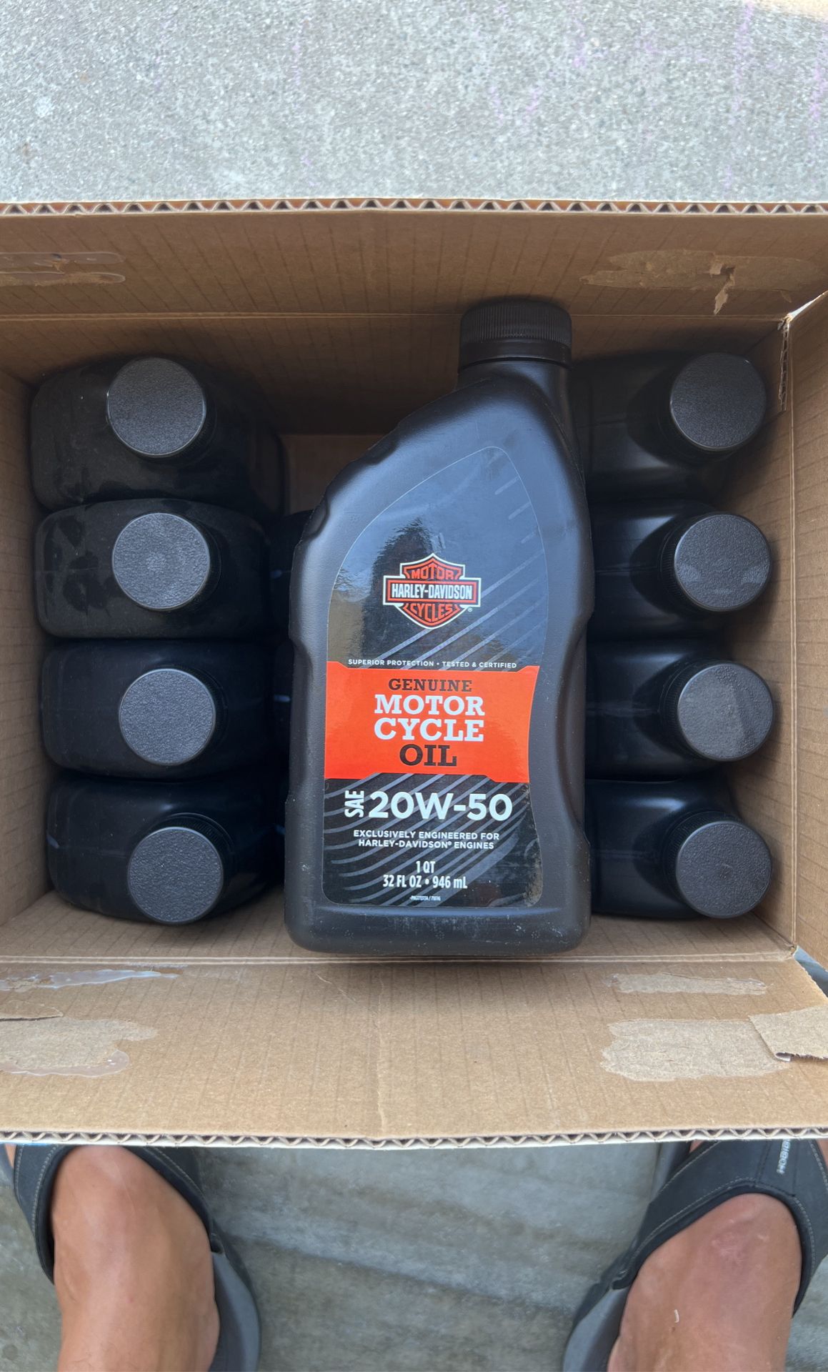 Harley-Davidson 20w-50 Standard Oil