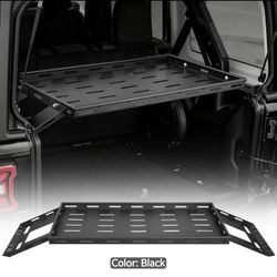 Rear cargo organizer for Jeep Wrangler