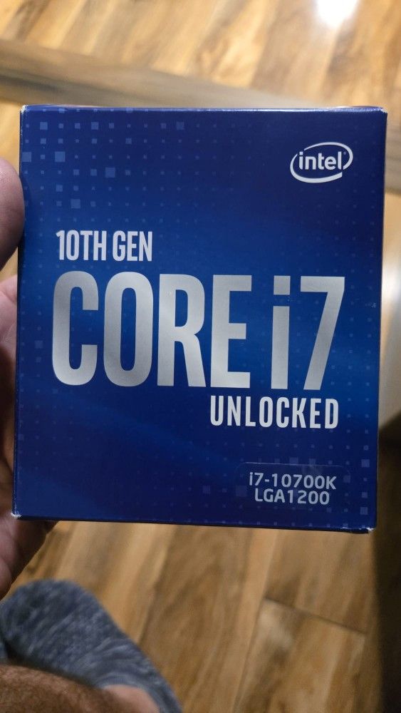 Intel i7-10700k Unlocked CPU