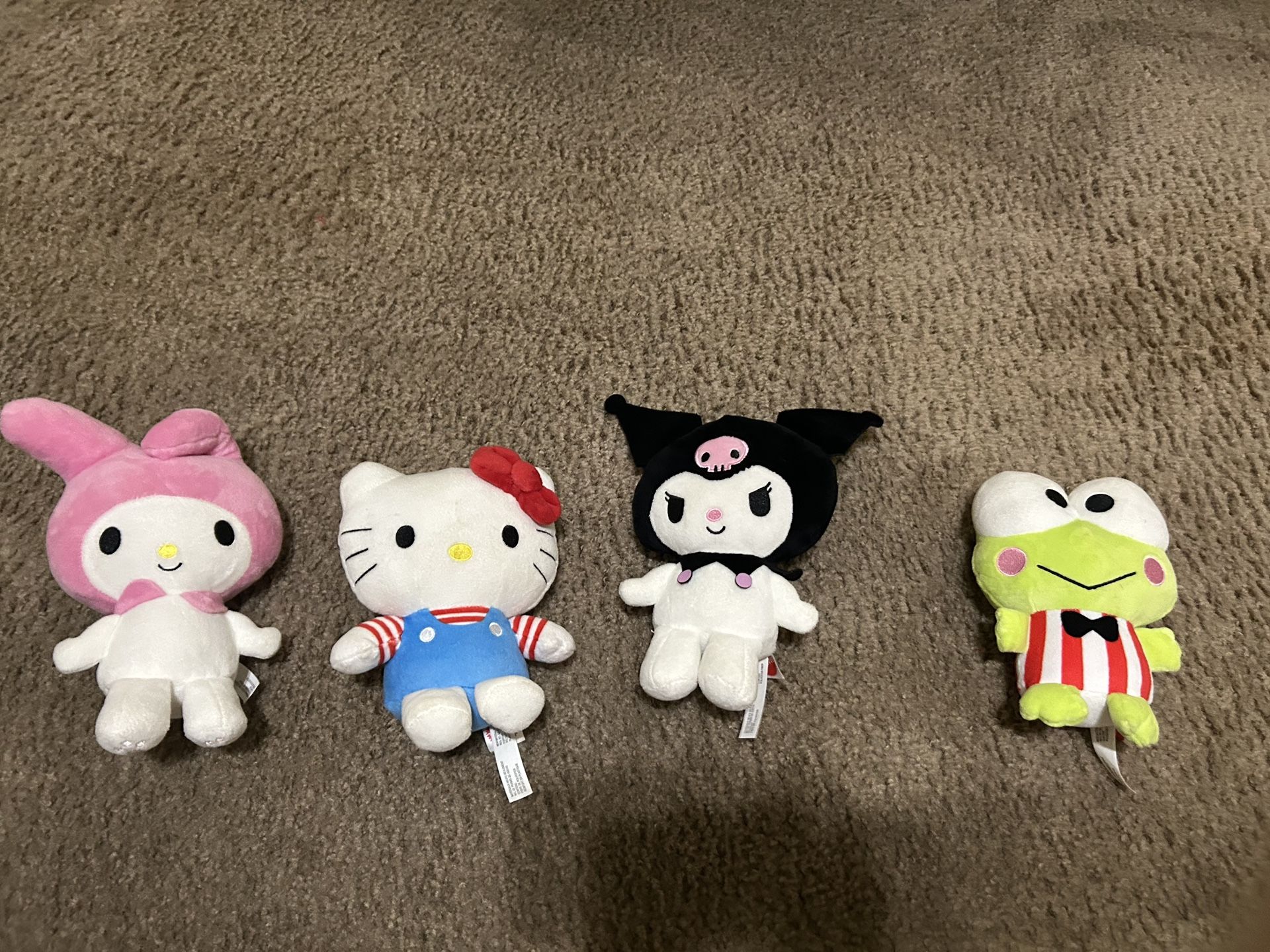 Hello kitty And Friends Plushies