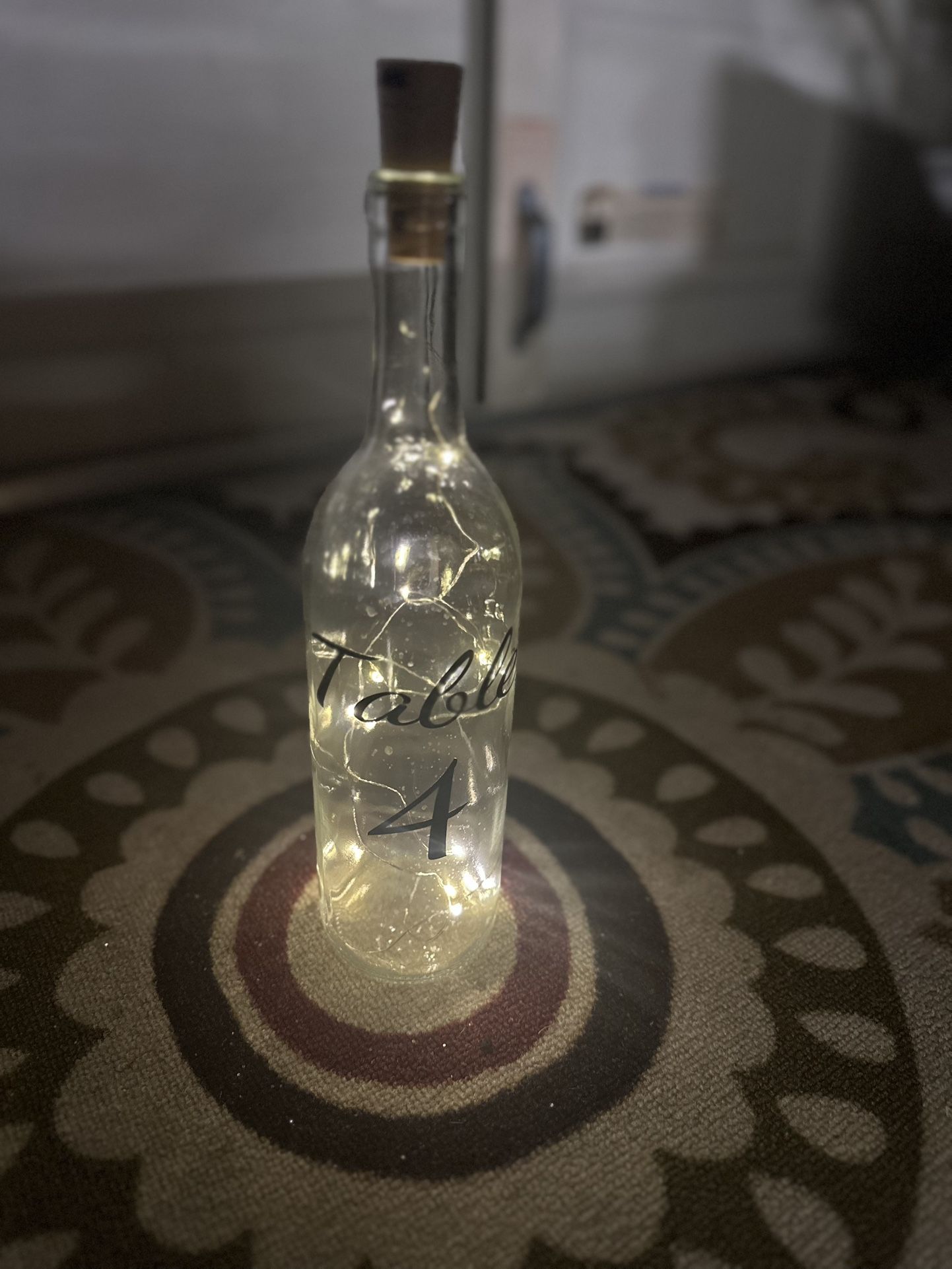 10 Wedding Center Piece Wine Bottles