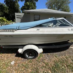 Sea Ray boat With Trailer 