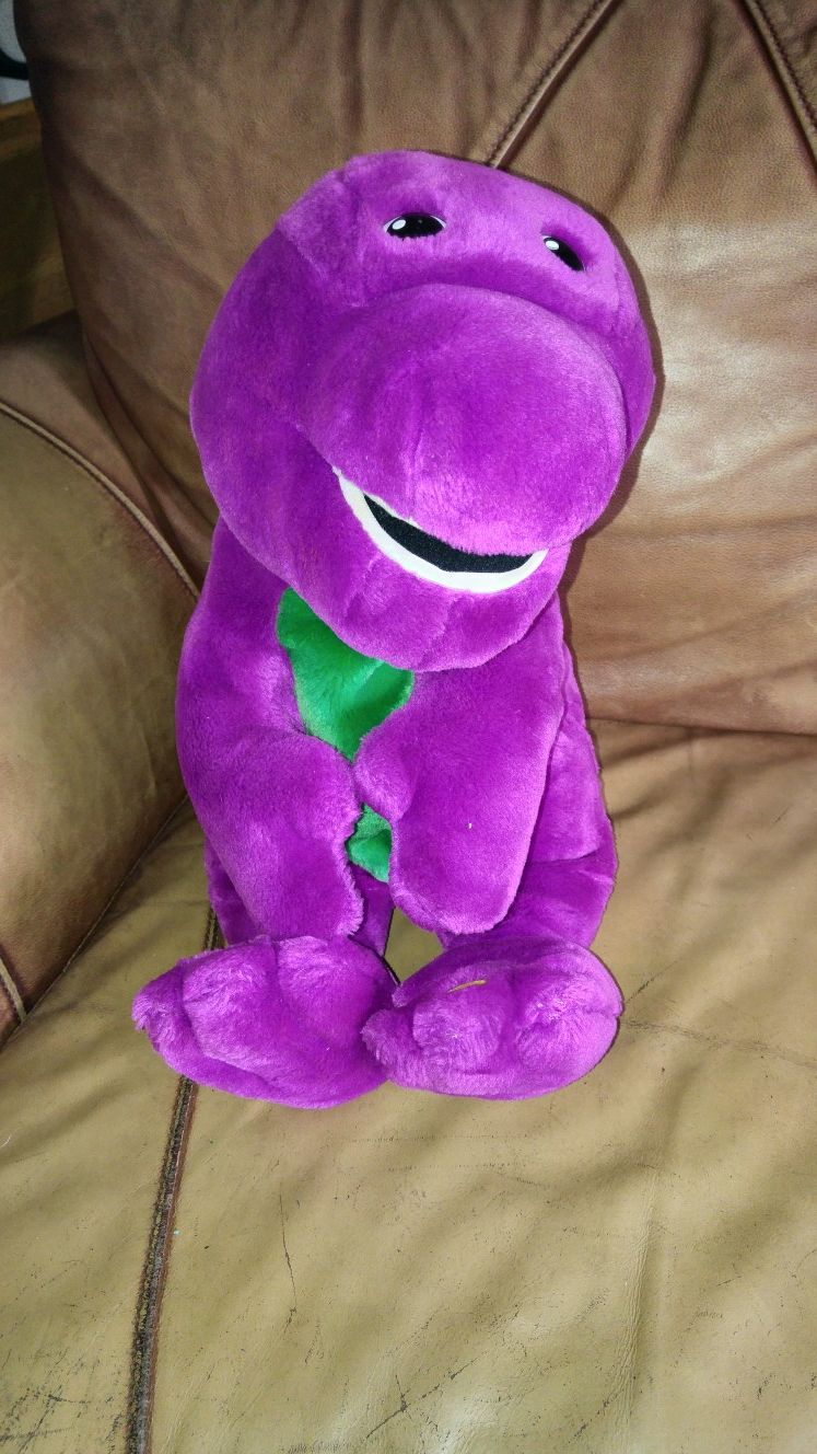 Microsoft ActiMates BARNEY plush interactive doll (1997)