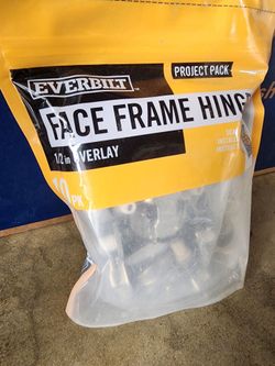 Face frame hinges