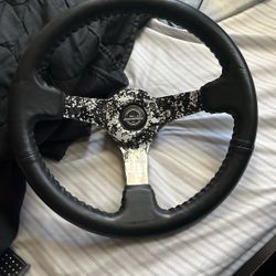 NRG Steering Wheel With Hub