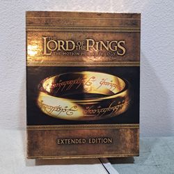 The Lord of the Rings Extended Edition Trilogy Blu-ray 15 Disc Box Set