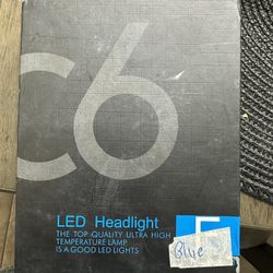 H4 10000kv (blue) LED headlight Bulbs