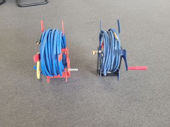 Pair of Air Hoses and Reels