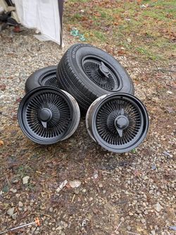 15inch satin black knockoffs