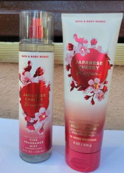 Bath & Body Works Japanese Cherry Blossom Set
