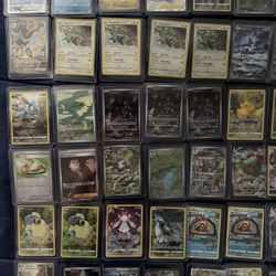 Pokémon Card Collection Selling The Entire Book 72 Cards All NM Condition TCG