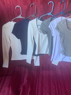 Size XS Women's Basic Tops Bundle – 6 Pieces