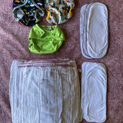 Cloth Diapers Covers/ Flats/ Hemp Inserts
