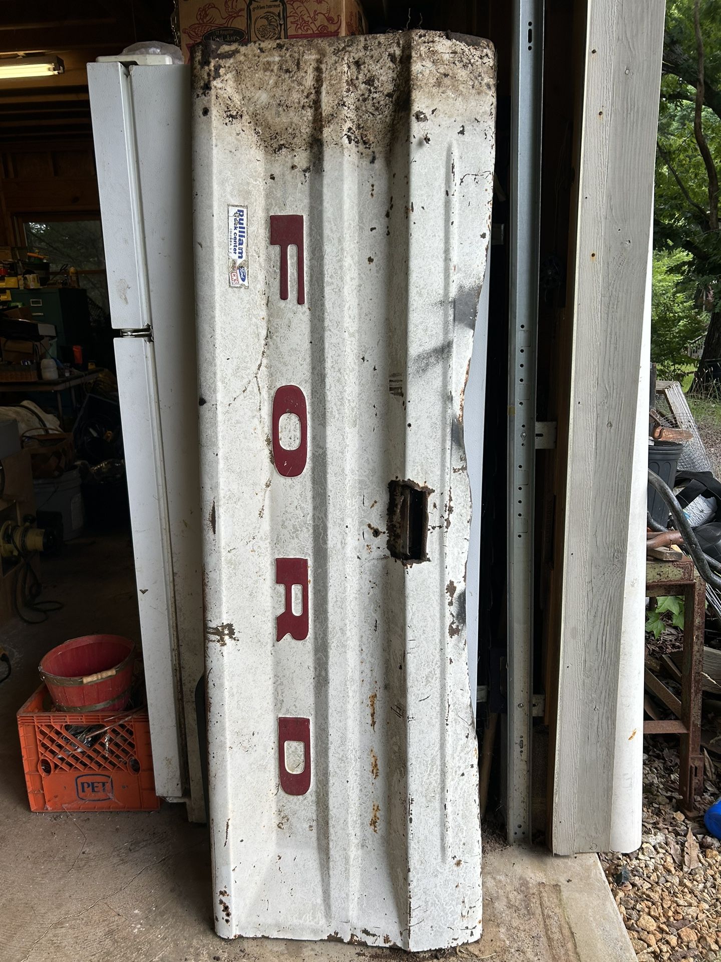 Vintage Ford Pickup Tailgate