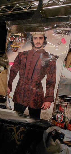 King's Coat Medieval Fantasy Adult Costume