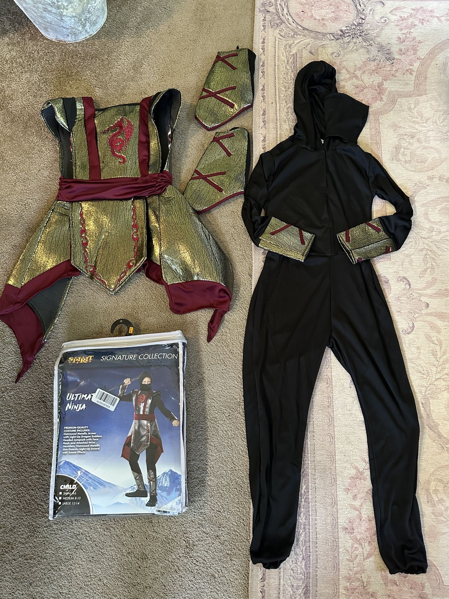 Spirit Signature Collection Ultimate Ninja Costume Brand New Size Small 4-6 Originally $59.99