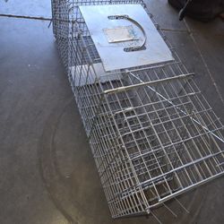 Humane gopher Or Pack Rat trap.