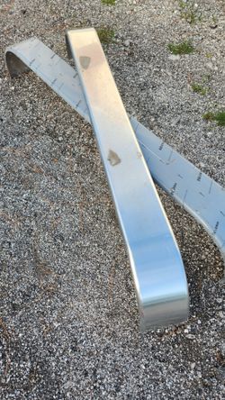103x10 Smooth Aluminum Triple Axle Boat Trailer Fenders