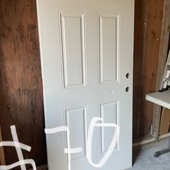 Outside Door. 