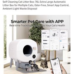 Self Clean Litter Box 