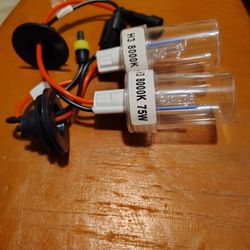 H3 8000k 75w LED Headlights