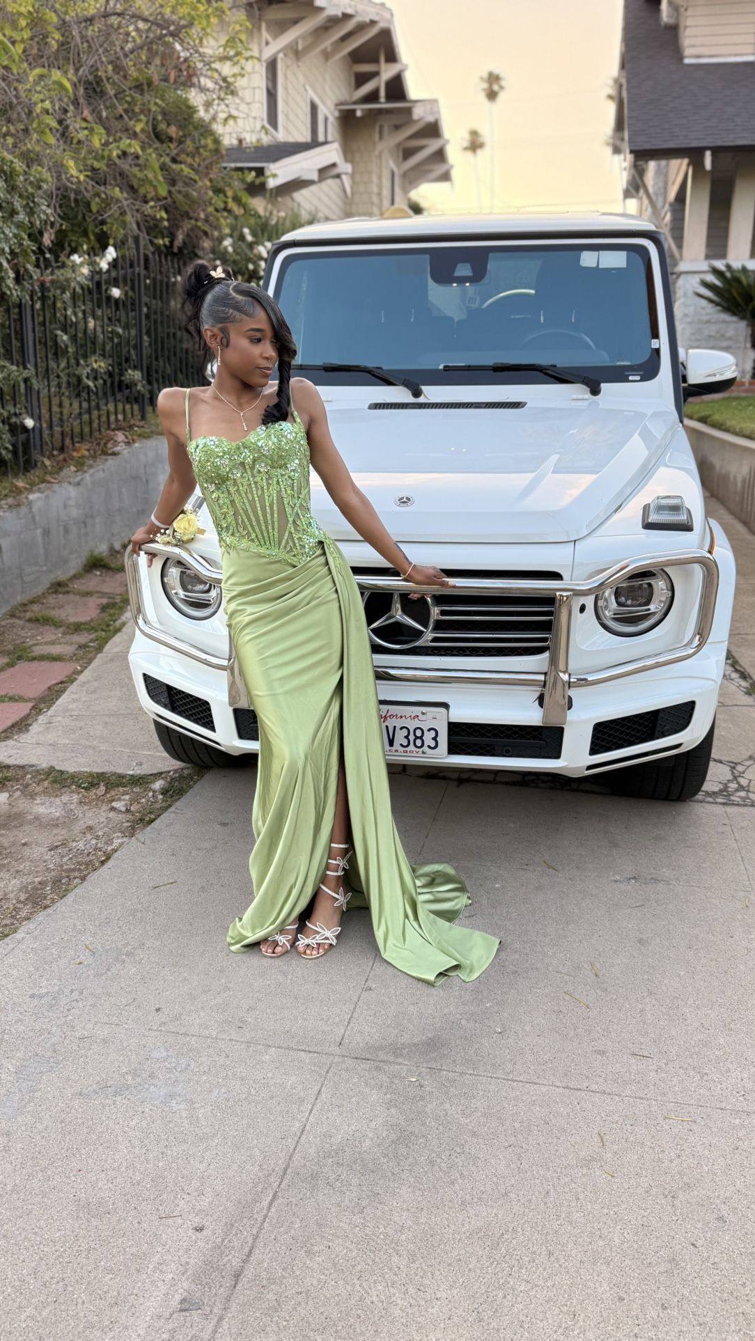 Sage Prom Dress