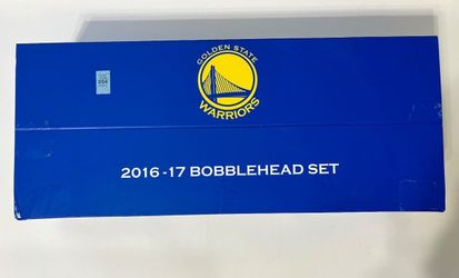 Brand new set - 2016-17 Champions Golden State Warriors Bobblehead Set Curry Durant Green Klay