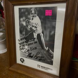 Mark Rypien 12x10 Signed Photo