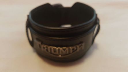 Triumph Motorcycles Leather Wristband