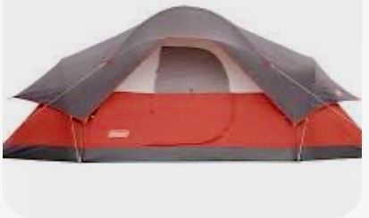 USED Coleman Red Canyon 8-Person Camping Tent – Spacious 17' x 10' Family Dome
