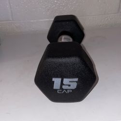 15 Lb Dumbbell 