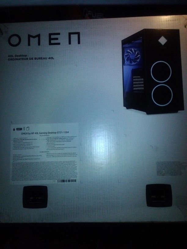 Hp Omen Gaming Computer, And Omen Moniter