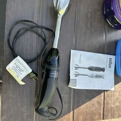 Braun Hand Blender Multiquick Black
