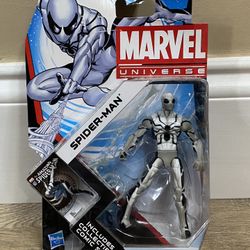 Marvel Universe SPIDERMAN 3.75" Figure Series 4 #014 White Future Foundation B93