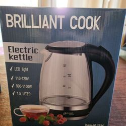 Brilliant cook 1.5 Liter Electric Kettle