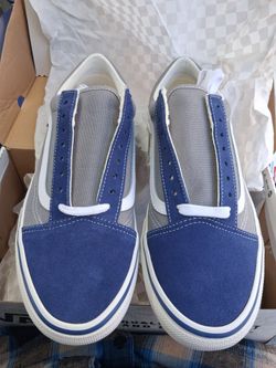 Original old school blue and gray vans