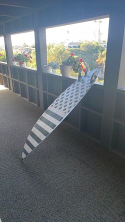 White 6’4 Surfboard