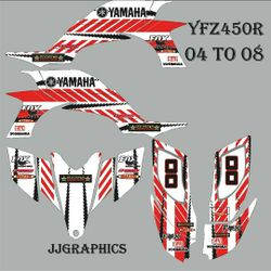 YFZ450 GRAPHIC KIT 04 TO 08