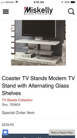 Tv stand bu coaster