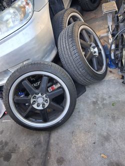 4 lug Rims and t ires