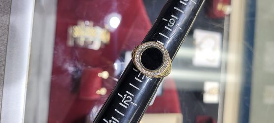 10kt Black Onyx Ring