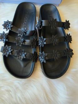 Aerosoles Leflor Women's Flat Slide Sandals, 9.5
