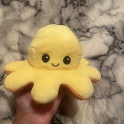  Reversible Octopus Plush Toy,