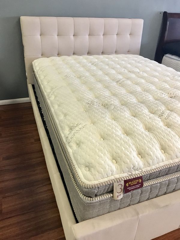New Platform Bed Frame No Box Spring Required Queen King Cal New Platform Bed Frame No Box Spring Required Queen King Cal Mattress Set Sold Separately