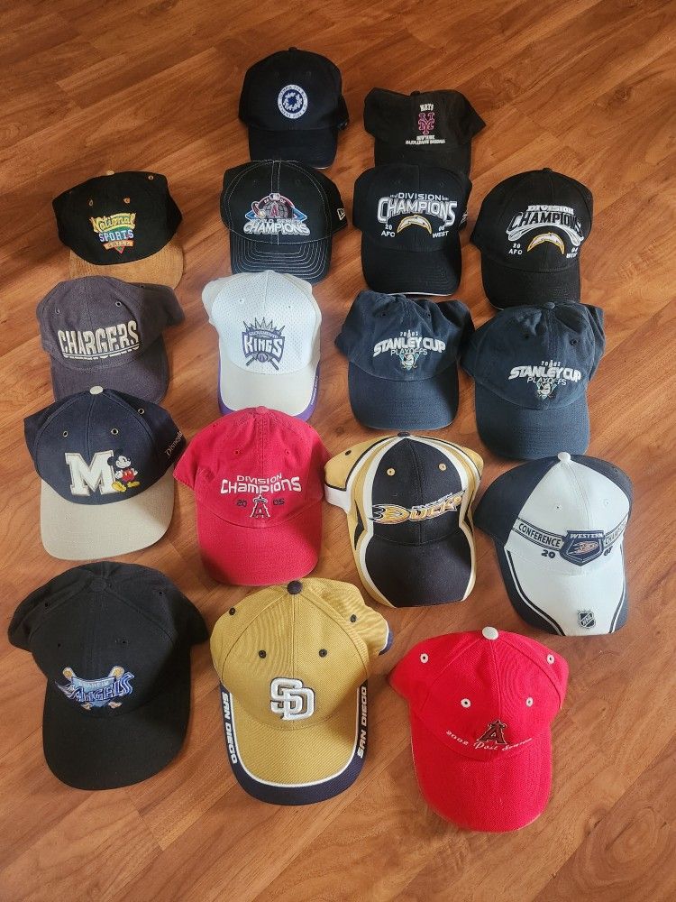 17 Mix Sport Team Hats